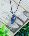 Sodalite Pendant Necklace - Sodalite Healing Crystals - Sodalite Energy - Size 1-1.5 Inches