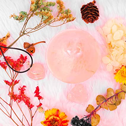 Serenity and Love: Rose Quartz Crystal Décor