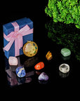 7 Chakra Tree Crystals and Healing Stones Kit for Decor and Good Luck
