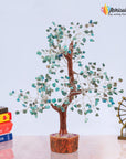 Turquoise Crystal Tree for Healing Chakra Balancing and Decor