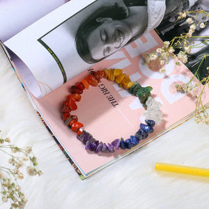 7 Chakra Reiki Bracelet Crystal Bracelets For Women & Men