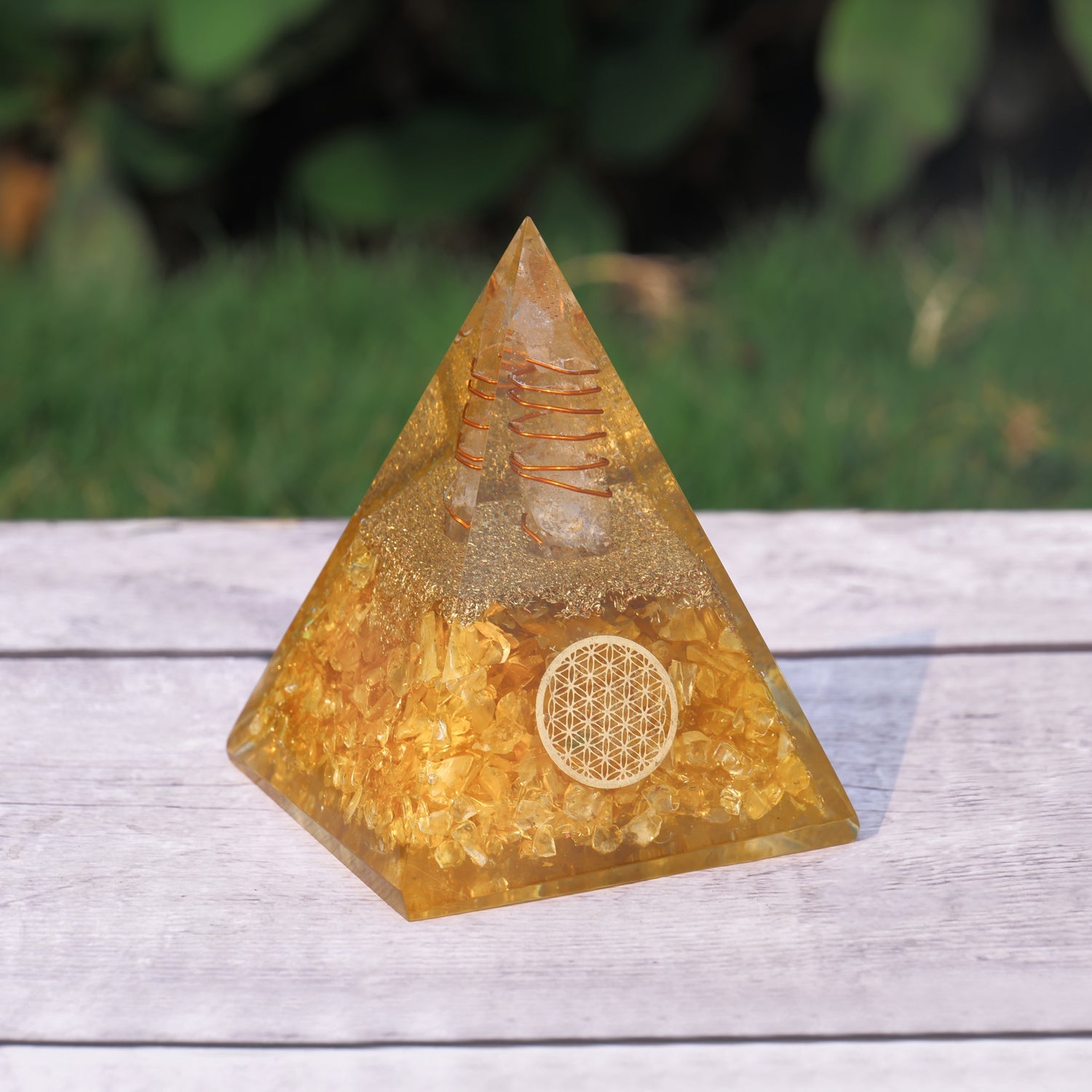 Pyramid hotsell with Citrine