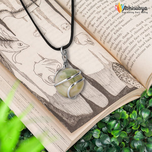 Rose Quartz Crystal Necklace Tumble Pendant for Women