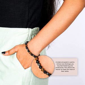 Triple Protection Bracelet for Healing & Protection