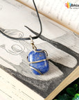 Sunstone Crystal Healing Pendant Necklace for Men & Women