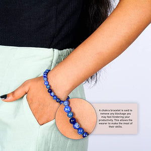 Lapis Lazuli Bracelet for Healing & Confidence