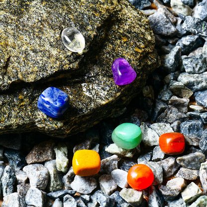 Healing Crystals Set Tumbled Polished Stones Metaphysical Kit Spiritual Gifts