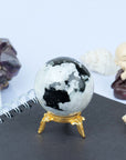 Rainbow Moonstone Sphere Crystal Ball Fortune Teller & Scrying Crystal